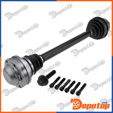 Demi-Arbre de Transmission avant gauche pour AUDI | NPW-AU-046, 8E0407271BM